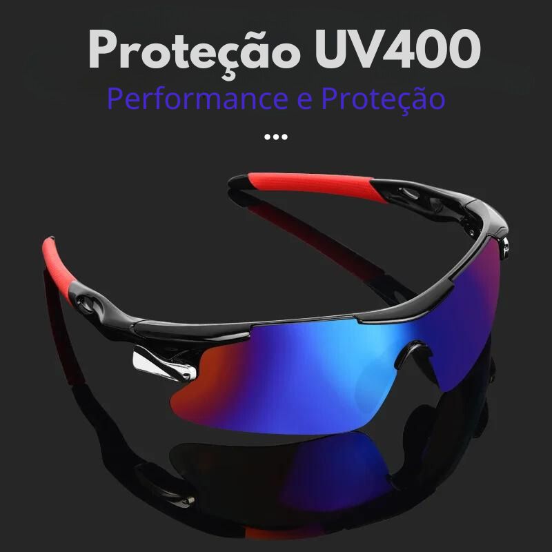 Óculos de Sol Esportivo UV400 Pace Pro